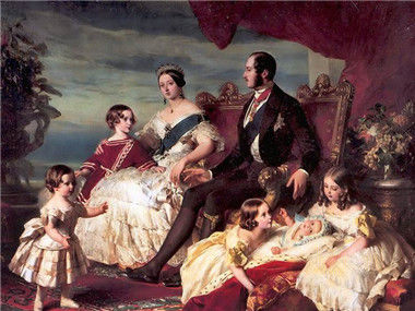 维多利亚女王和她的孩子们